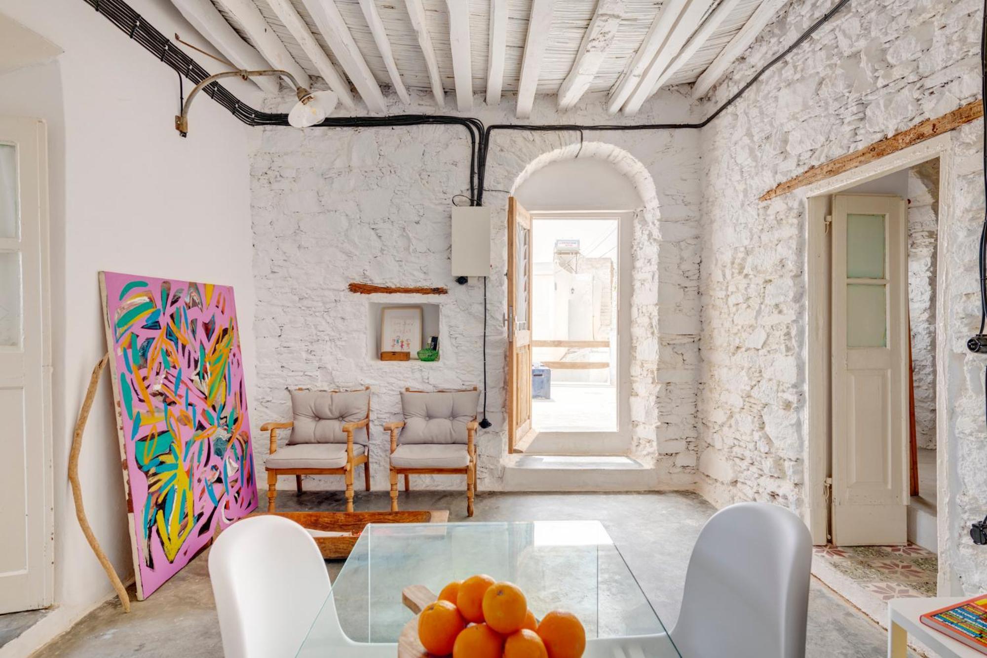 Syros Art House Villa Ано Сирос Екстериор снимка